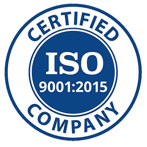 ISO 9001:2015 certification logo